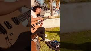 Adele - Rolling in the Deep - Guitar street performance - Cover by Damian Salazar