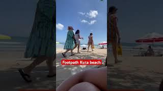 Footpath Kuta beach