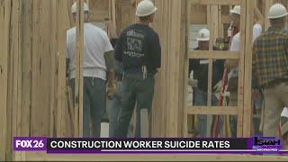 Construction worker suicide rate concerns