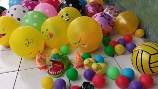 Horre.. popping ballon isi mainan bola dll