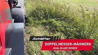 Schäffer Doppelmesser-Mähwerk  Double-blade mower