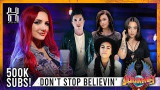 Dont Stop Believin - Journey cover by Halocene ft F211 Violet Orlandi Lauren Babic Cole Rolland