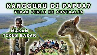 EATING GRILLED RATS & PAPUAN KANGAROO NOT ONLY IN AUSTRALIA - MERAUKE  WASUR NATIONAL PARK 