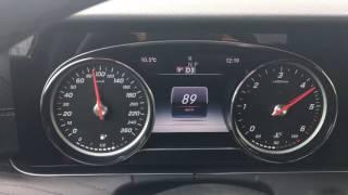 Mercedes-Benz W213 E220d 9G-Tronic 194HP Acceleration 0-230 KMH