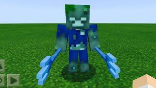 Ultra Drowned Vs. Mutant Wither in Minecraft PE