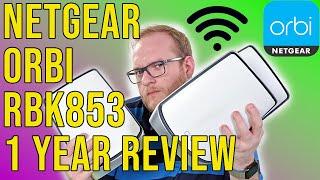 Netgear Orbi RBK853 Wi-Fi 6 Mesh Wi-Fi System Review - 1 year on are they worth £959  $1000?