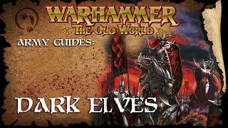 Dark Elves  - The Old World Faction Guide - Warhammer Fantasy