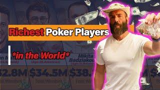 The 20 Richest Poker Players In The World  Top 20 Data