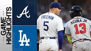 Braves vs. Dodgers Game Highlights 83123  MLB Highlights