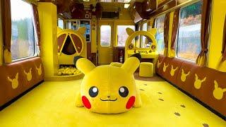 Pikachu Paradise Riding the Pokémon Train in Japan 