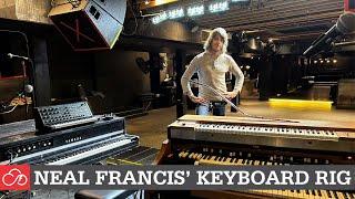 Neal Francis Keyboard Rig