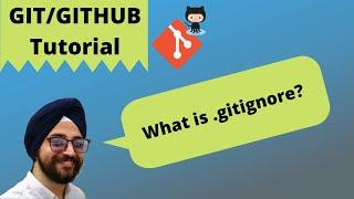 34. gitignore file  .gitignore Ignoring Files in Git  Gitignore  Git tutorial for beginner