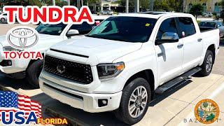 Обзор Toyota Tundra с пробегом в США Цены