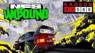 Need for speed Unbound  RX 580 8GB  FullHD Ultra Settings 2024