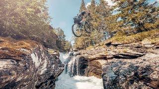 Scenic mtb trials riding in the Hardanger nature  Norway  Eirik Ulltang