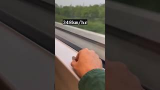  high-speed train in China speed of 348 kmhr #shorts