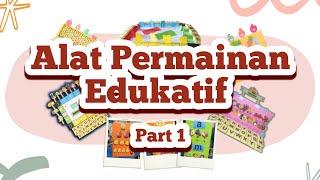 Ide Alat Permainan Edukatif APE untuk Anak Usia Dini  Part 1