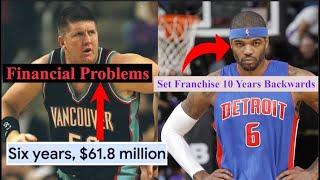 Bad Contracts That Totally Destroyed An Entire NBA Franchise And Hasnt Recovered