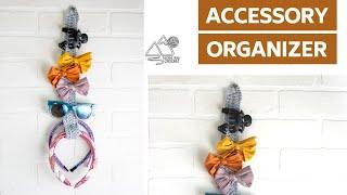 CROCHET Beginner Friendly QUICK and EASY Crochet Hair Accessory Organizer