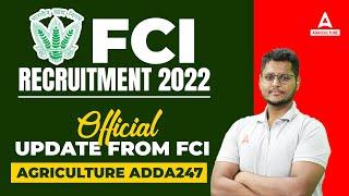 FCI Total Form Fill Up 2022  Official Update  FCI Recruitment 2022