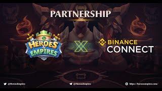 Heroes & Empires x Binance Connect NFT payments in fiat currency