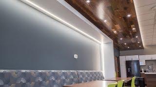 How to Install Recessed LED Channel and LED Strip Lights in Drywall for Recessed Linear Lighting