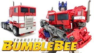 Transformers PREMIUM FINISH Studio Series OPTIMUS PRIME Bumblebee Movie Review