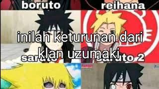 Keturunan Uzumaki lengkap sampai Uzumaki Bayu