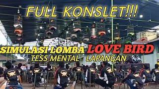 FULL KONSLETAudio simulasi lomba love bird  konsletmelatih mental labet di lapangan dan dirumah