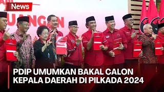 Daftar Calon Kepala Daerah yang Diusung PDI Perjuangan di Pilkada 2024