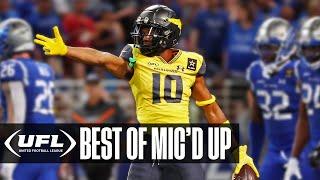 Best Micd Up Moments from Conference Championships  UFL