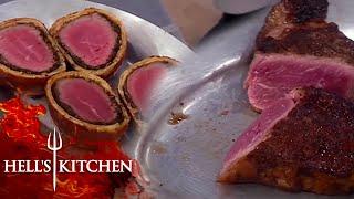 Gordon Versus RAW & Uncooked Food  Hells Kitchen