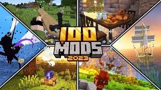 TOP 100 Mods For Minecraft OF ALL TIME  1.20.4+ Forge & Fabric 2023