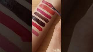 Maybelline superstay matte ink lipstick #swatches #shorts #maybelline