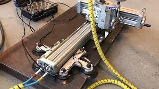 Milling video with Vacuum grip