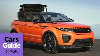 2016 Range Rover Evoque Convertible revealed