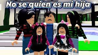 NO SE QUIEN ES MI HIJA HISTORIA ROBLOX BROOKHAVEN