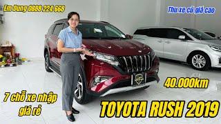 Toyota Rush 2019 xe 7 chỗ giá rẻ bền tiết kiệmThu mua ô tô cũ Tphcm