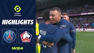 PARIS SAINT-GERMAIN - LOSC LILLE 4 - 3 - Highlights - PSG - LOSC  2022-2023