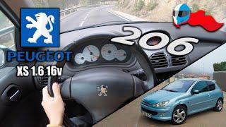 2003 Peugeot 206 XS 1.6 16v 80kW POV 4K Test Drive Hero #107 ACCELERATION ELASTICITY & DYNAMIC