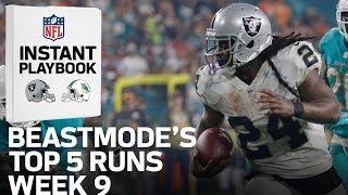 How Marshawn Lynch & the Raiders Executed their Top 5 Runs of Week 9  Instant Playbook  NFLN