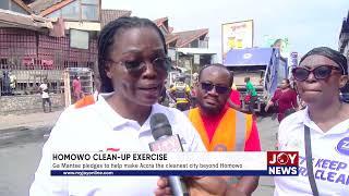 Homowo clean-up exercise Ga Mantse pledges to help make Accra the cleanest city beyond Homowo.