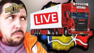 LIVE  INCARC O CURSA pentru ROMANIA  ets2 - adrian cox