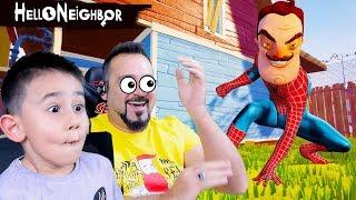 HELLO NEIGHBOR WILSON SPIDERMAN OLDU  HELLO NEIGHBOR #4