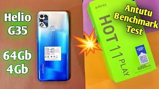 Infinix Hot 11 Play Antutu Benchmark Test   Mediatek Helio G35 Antutu Benchmark Score 