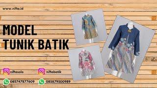 MODEL TUNIK BATIK