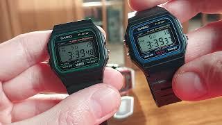 Green F-91W The Terrorist Kermit? Casio F-91W-3DG review