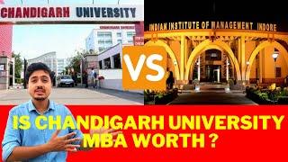 Chandigarh University MBA studies worth it ??  Chandigarh university vs Other B-schools LETS TALK