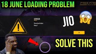 How To Solve Free Fire Max Loading Problem  FF Not Opening Today  Download Failed Retry Problem