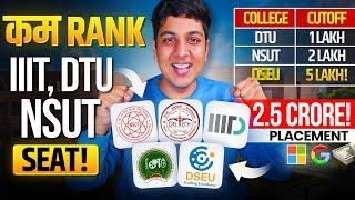 DTUNSUT Admission *SECRET* Exposed  Free Choice Filling PDF JAC Delhi 2024